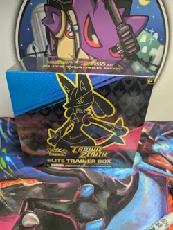 Pokemon TCG: Crown Zenith Elite Trainer Box etb Quick ship 820650851476 - Image 1