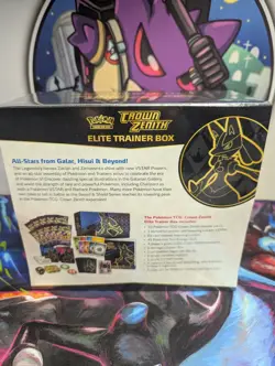 Pokemon TCG: Crown Zenith Elite Trainer Box etb Quick ship 820650851476 - Image 3