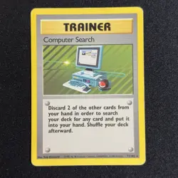 Computer Search 71/102 Rare Base Set Unlimited 1999 WOTC Pokemon TCG English - Image 1