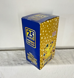 Pokemon box 25th anniversary collezione speciale case 5 pack + promo sealed jap - Image 2