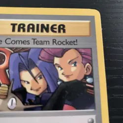 Here Comes Team Rocket Pokemon TCG 71/82 Rare 1st Edition Non-Halo - Image 4