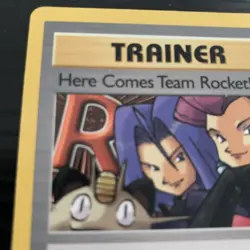 Here Comes Team Rocket Pokemon TCG 71/82 Rare 1st Edition Non-Halo - Image 5