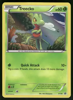Treecko Holo XY36 XY Promos Pokemon - Image 1