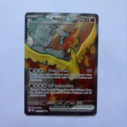 Pokemon TCG Team Rocket's Moltres ex Ultra Rare SV10: Destined Rivals 208/182 - Image 1