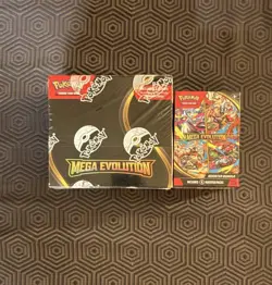 Pokemon TCG Mega Evolution Enhanced Booster Box AND Booster Bundle (42 Packs) - Image 1