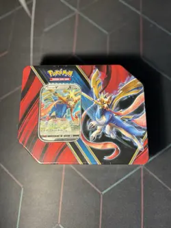 Pokemon TCG: 2020 Legends of Galar Tin - Zacian V - Factory Sealed - Image 1