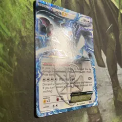Lugia EX BW83 B&W Black Star Promos Ultra Rare Holo Pokemon 2013 DMG - Image 2