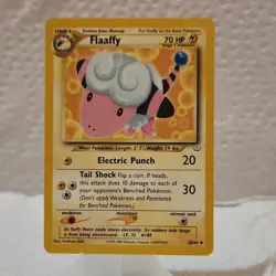 Pokemon Flaaffy Neo Revelation 28/64 Uncommon 70 HP Electric English - Image 1