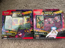 Pokemon Set of 2 (1 of each) Gengar/Diancie ex Mega Battle Deck - Image 1
