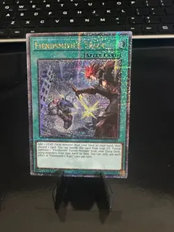 Yu-Gi-Oh! Fiendsmith's Tract | INFO-EN061 | Quarter Century Secret Rare QCR (NM) - Image 1