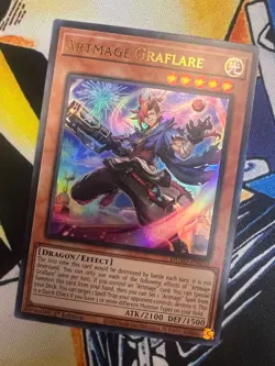 Artmage Graflare - DUAD-EN010 - 1st Edition - Ultra Rare - NM - Yugioh - Image 1