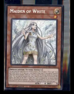 Yu-Gi-Oh! Maiden of White SDWD-EN041 (Secret Rare) Blue-Eyes White Destiny - Image 1