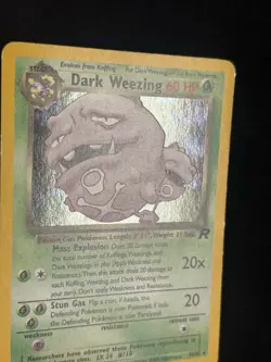 Dark Weezing 14/82 Holo Rare Team Rocket Pokemon Card - Image 2
