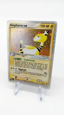 Ampharos ex 89/97 EX Dragon Holo Ultra Rare Pokemon Card - Image 2