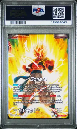 SSB Gogeta Prophet of Demise FOIL 1st Ed Dragon Ball Super Card PSA 10 - Image 2