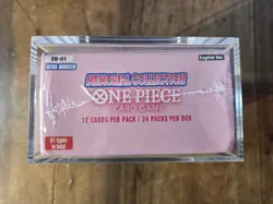 One Piece TCG Card Game EB-01 Memorial Collection Display BOX ENG Scelle & Neuf - Image 2