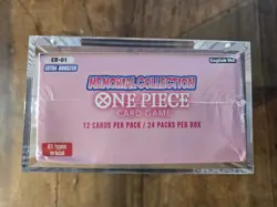 One Piece TCG Card Game EB-01 Memorial Collection Display BOX ENG Scelle & Neuf - Image 4