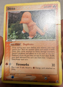 Ditto (Charmander) Delta Species 61/113 HP Pokemon Card - Image 3