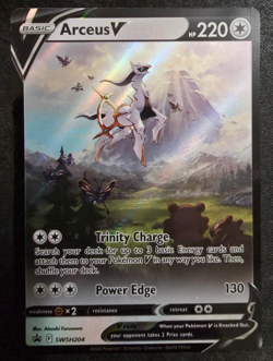 Arceus V SWSH204 SWSH: Sword & Shield Promo Pokemon Card - Image 1