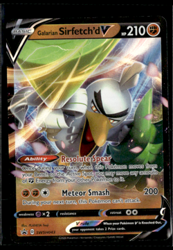 SWSH: Sword & Shield Promo Cards Galarian Sirfetch'd V #SWSH043 - Image 1