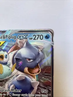 Blastoise & Piplup GX 38/236 - Cosmic Eclipse - Pokemon Card + rest of pack - Image 3