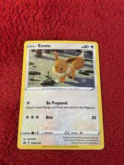 Eevee SWSH190 SWSH: Sword & Shield Promo Cards Holo Nm- - Image 5