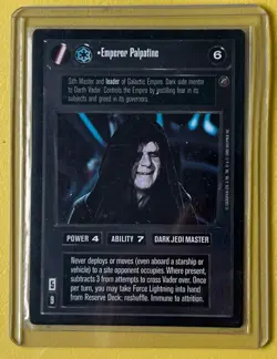 SWCCG - Emperor Palpatine (Star Wars Customizable Cards Game) - Image 2