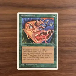Metamorphosis NM Chronicles 1995 Magic The Gathering MTG TCG - Image 1