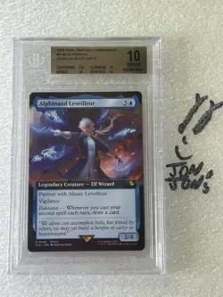 BGS 10 Mtg. Alphinaud Leveilleur Ext Final Fantasy Graded Commander PRISTINE - Image 1