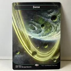 Forest Land (244) Unfinity UNF MTG Magic The Gathering - Image 1