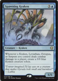 Spawning Kraken R Commander 2021 33 - LP MTG - Image 1