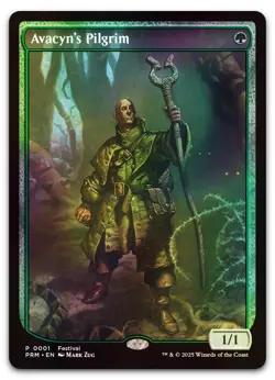 Avacyn's Pilgrim #1 (Foil) (NM) MagicFest MFP Magic MTG - Image 1