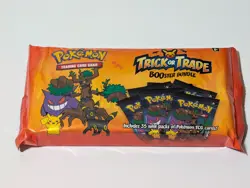 2024 Pokemon Trick or Trade Booster Bundle SEALED NEW (35 Mini Packs) - Image 1