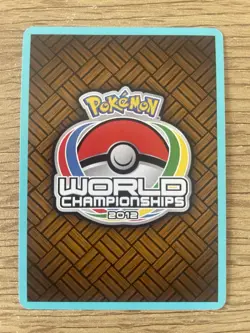 Celebi 92/102 World Championship 2012 Signed Z Bokhari | Near Mint | Pokemon TCG - Image 2