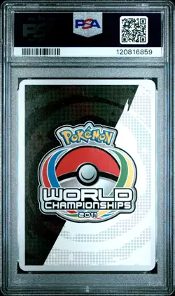 2011 POKEMON WORLD CHAMPIONSHIPS PROMO THE TRUTH #106 BLISSEY PSA 9 - Image 2