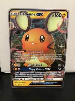 Dedenne GX 57/214 Pokemon Unbroken Bonds Ultra Rare Holo - Image 1