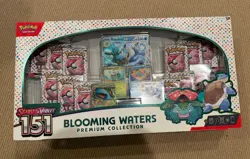 Pokemon 151 Blooming Waters Premium Collection Scarlet & Violet Lot Of 2 Sealed - Image 1