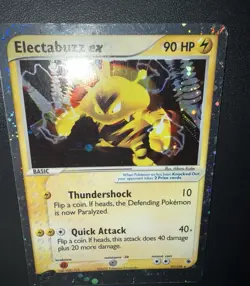 Electabuzz ex #97/109 Ultra Rare Pokemon EX Ruby And Sapphire & English 2003 LP - Image 3