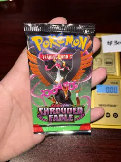 VERY HEAVY! GOD PACKUUU22.68g Shrouded Fable Pokemon TCG Booster (SEALED) - Image 2