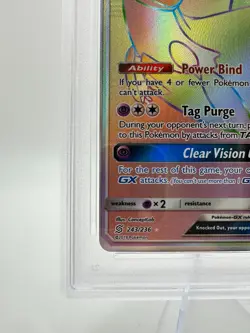 2019 Pokemon S&M Unified Minds LATIOS GX #243 | FULL ART | PSA 9 MINT - Image 4