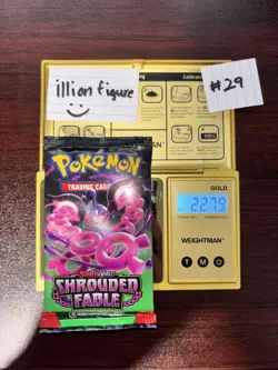 VERY HEAVY! GOD PACKUUU22.79g Shrouded Fable Pokemon TCG Booster (SEALED) - Image 1