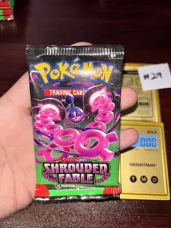 VERY HEAVY! GOD PACKUUU22.79g Shrouded Fable Pokemon TCG Booster (SEALED) - Image 2