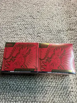 Pokemon TCG: Scarlet And Violet Base Set Elite Trainer Box ETB Koraidon Sealed - Image 1