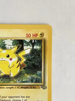 Pokemon TCG Pikachu 60/64 Jungle Unlimited Vintage 1999 LP - Image 2