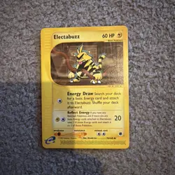 Pokemon Electabuzz e-Series Expedition Base 76/165 NM - Image 1