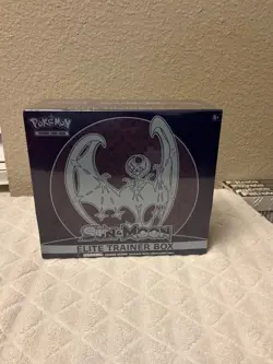 Pokemon Elite Trainer Box Sun and Moon Base Lunala New/Factory Sealed 728192530920 - Image 1