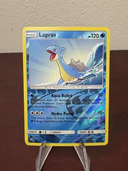LAPRAS #21/70 DRAGON MAJESTY REVERSE HOLO POKEMON TCG 2018 - NM/LP - Image 1