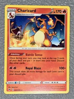 Pokemon TCG Charizard 025/185 Vivid Voltage Regular Rare NM/VLP+ 🔥 - Image 1
