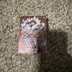 Learn Together Deck Set Sealed One Piece Card Game Alt Leader ST21 LUFFY DECK - Image 3