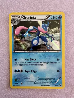Pokemon Greninja Holo Rare Card 14/39 Kalos Starter Set NM - Image 2
